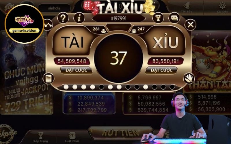 Tài Xỉu Livestream Gemwin